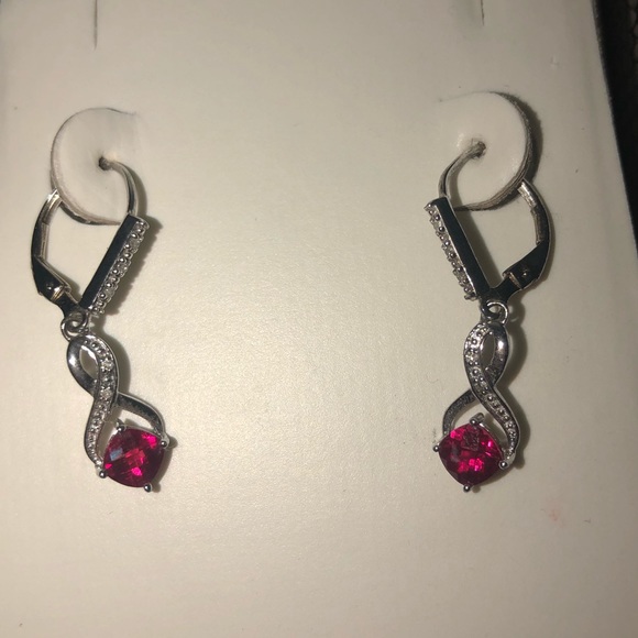 Diamond Earrings - Picture 3 of 3